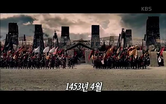 [344회] 역사저널 그날 - KBS[세계사를 바꾼 승부③ 1453 오스만, 동로마 제국을 무너뜨리다] 오스만 군대의 끝없는 공격에도 굳건했던 콘스탄티노플. 천년 요새로 불렸던 만큼 콘스탄티노플의 높고.ts_20220320_162251.146.jpg