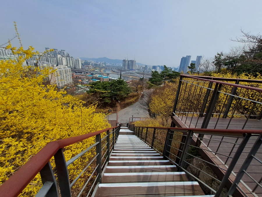 응봉역방향-조망지점