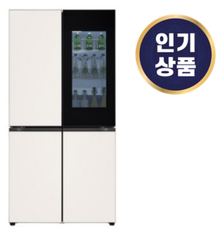  H874GBB312 LG전자 오브제 디오스 노크온 4도어 냉장고 글라스 M874GBB551 추천