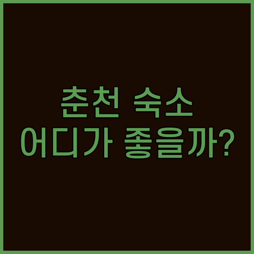 춘천 숙소 추천 느티나무마을펜션 vs