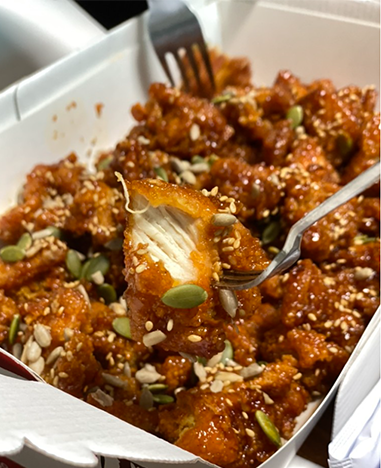 월이 메밀 닭강정 봉평 맛집