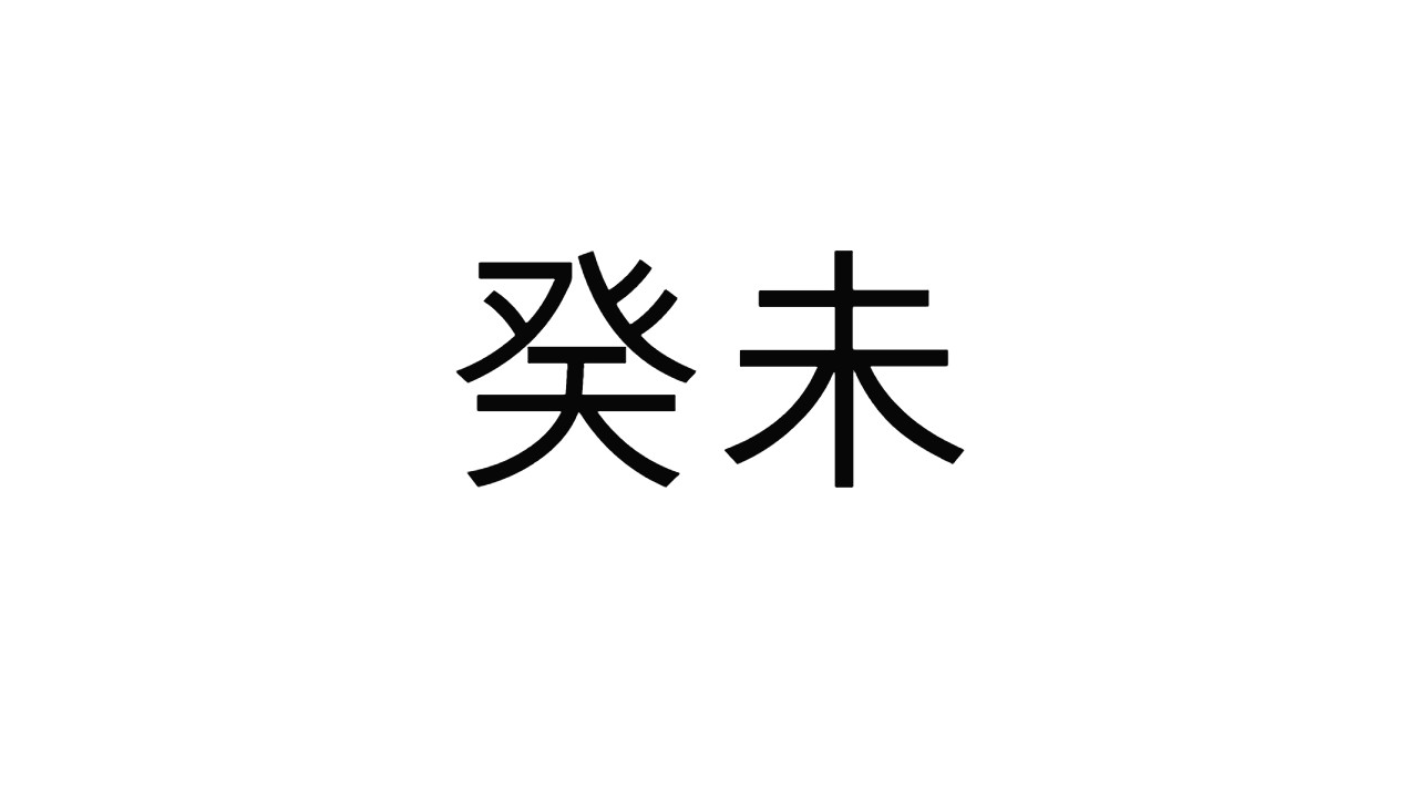  [20] 계미일주