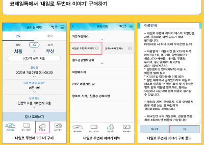 내일로 ktx