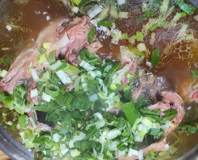 오리백숙