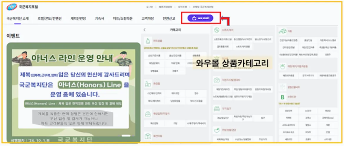 국군복지포털