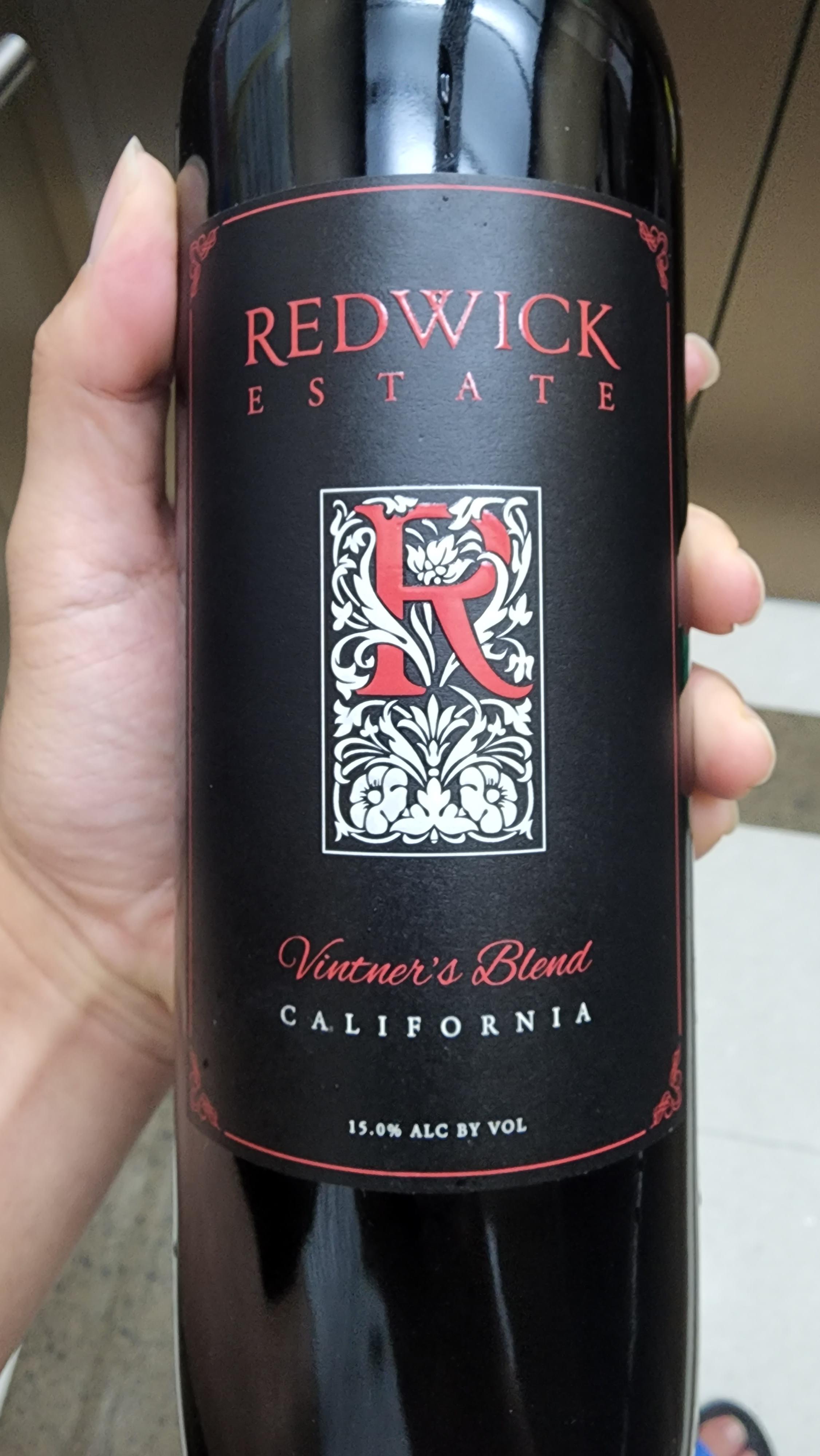 Redwic Estate Vintner Blend 라벨