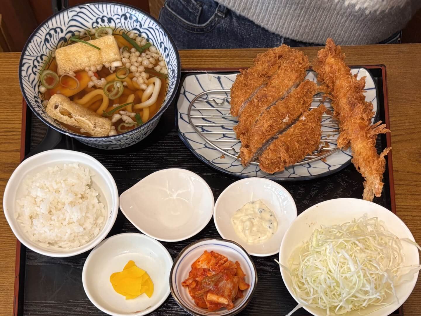 우동 돈까스 정식