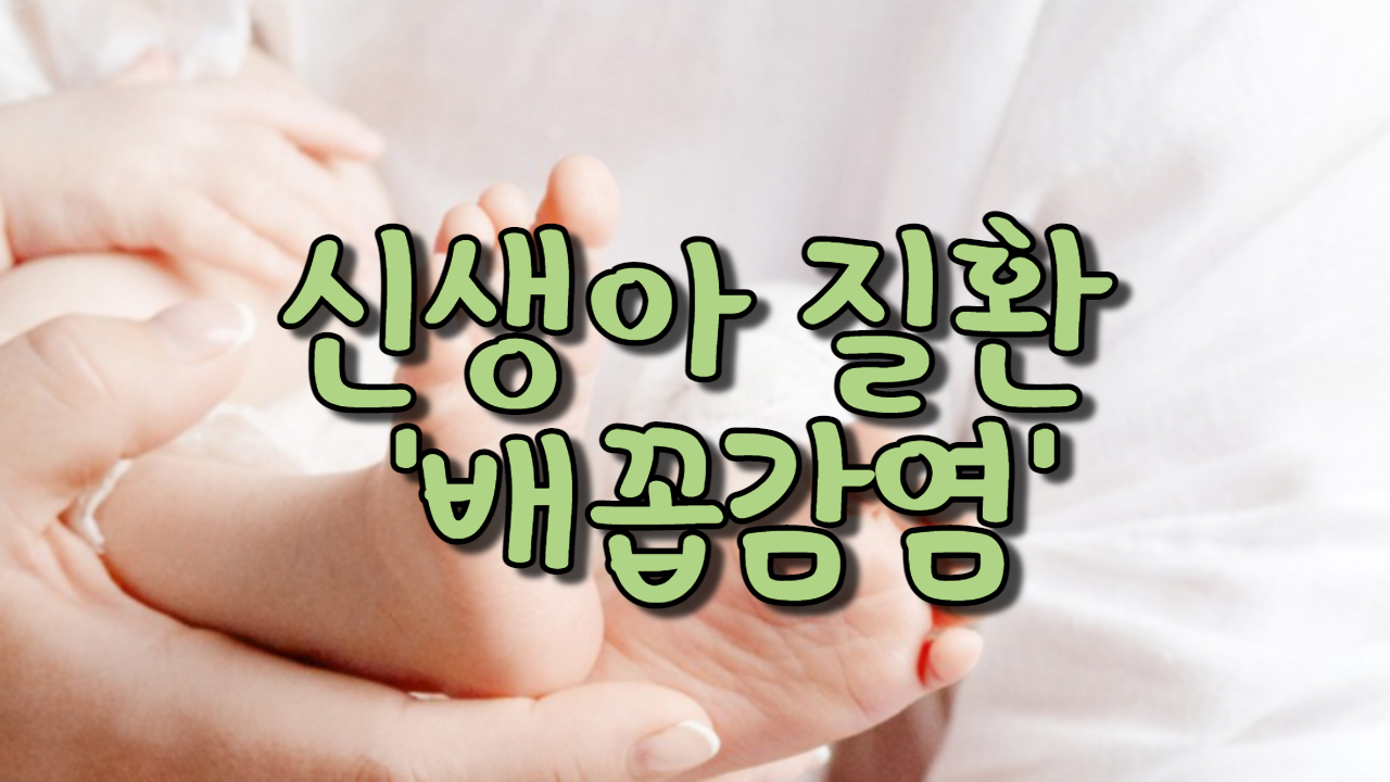  신생아 질환 '배꼽감염'