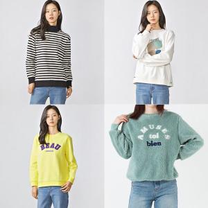 체이스컬트 여성 기모 맨투맨 양털 티셔츠