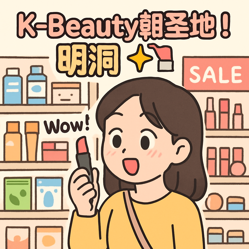 K-Beauty朝圣地!明洞 ✨💄