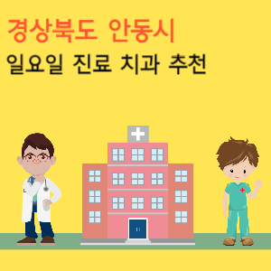 경상북도 안동시 일요일 진료 치과 추천