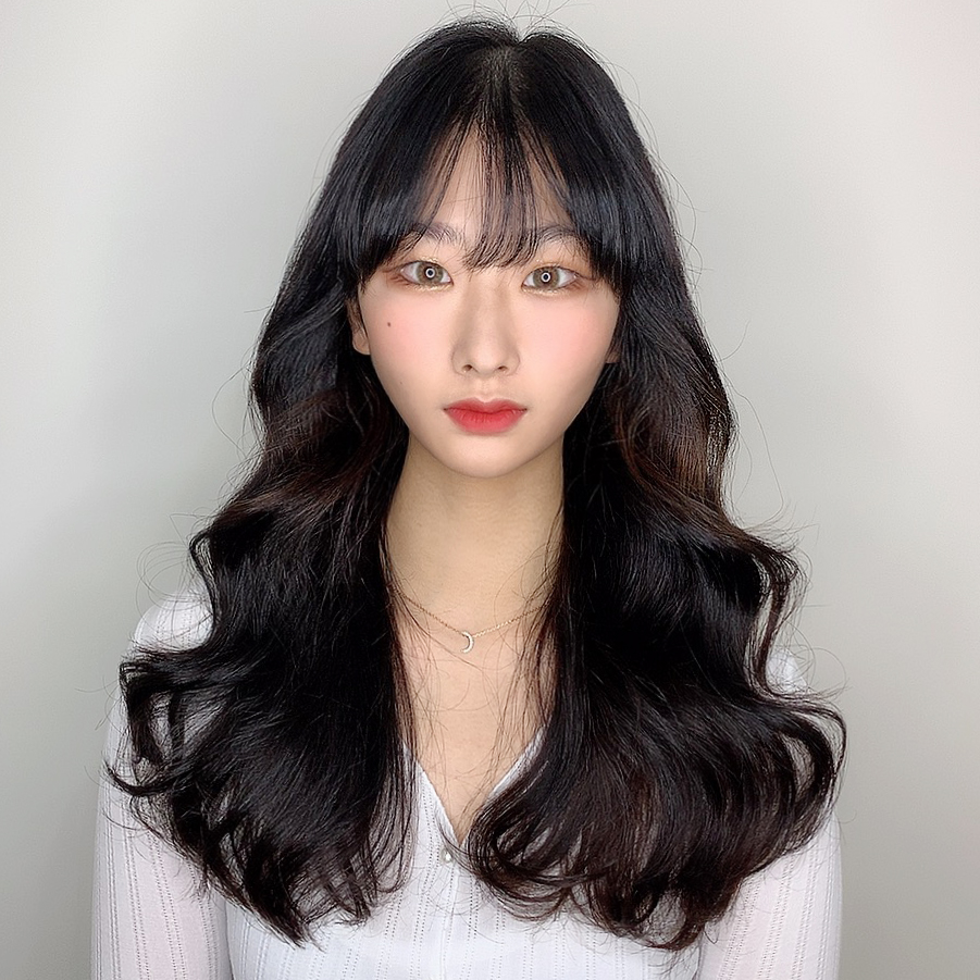 상담후 매직세팅을 했는데 대만족!! 여자 긴머리 스타일 16