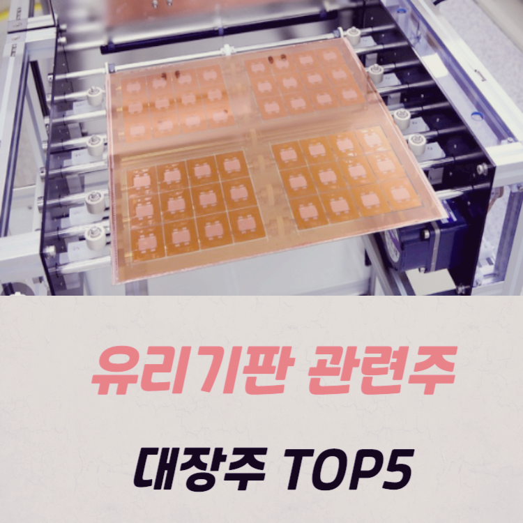 유리기판 관련주 대장주 수혜주 TOP6