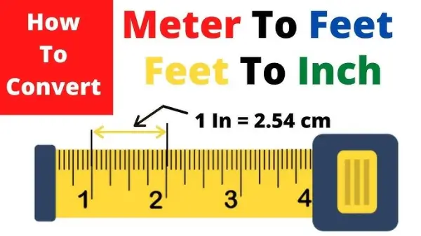 "인치 × 2.54 = cm" 공식