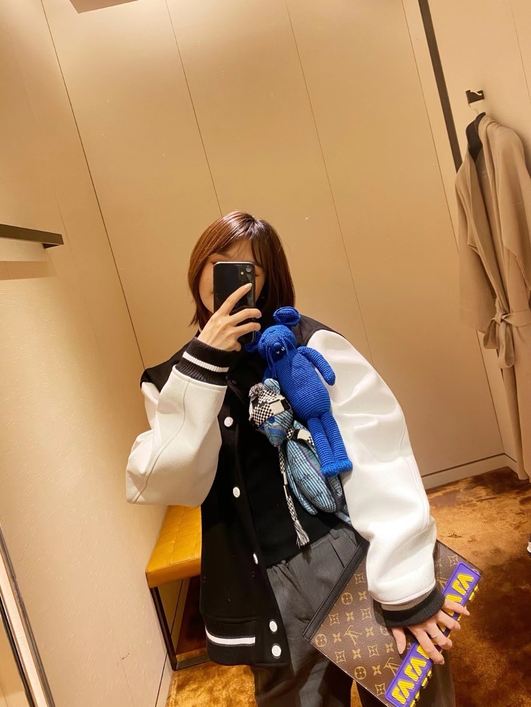  [LOUIS VUITTON] 루이비통 퍼핏 베이스볼 자켓 1A8PMN