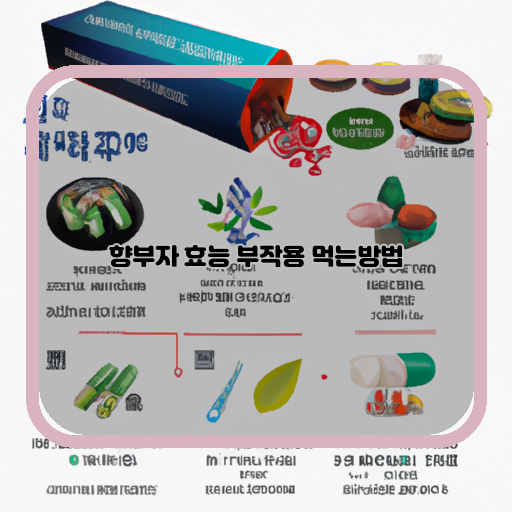  향부자: 효능과 부작용, 올바른 먹는 방법 알아보기