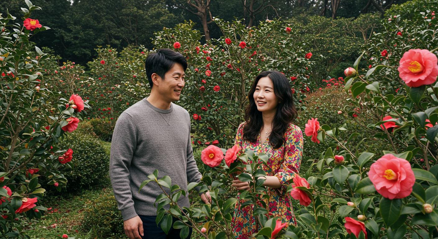 동백꽃 명소 TOP3 &amp; 렌터카