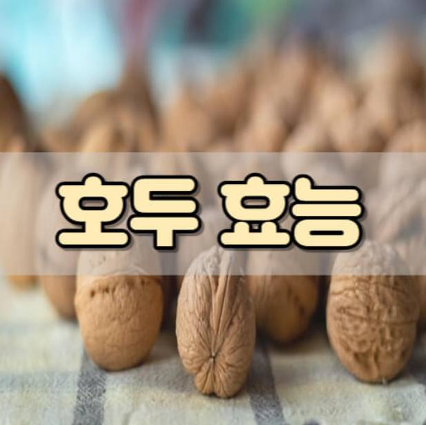 호두 효능과 부작용