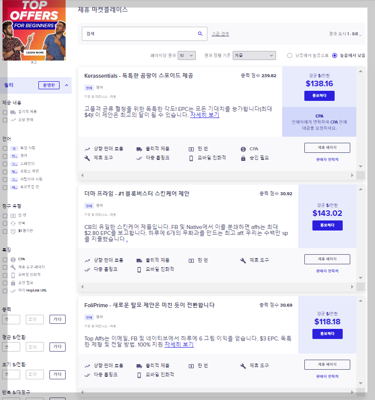 웹사이트 번역본