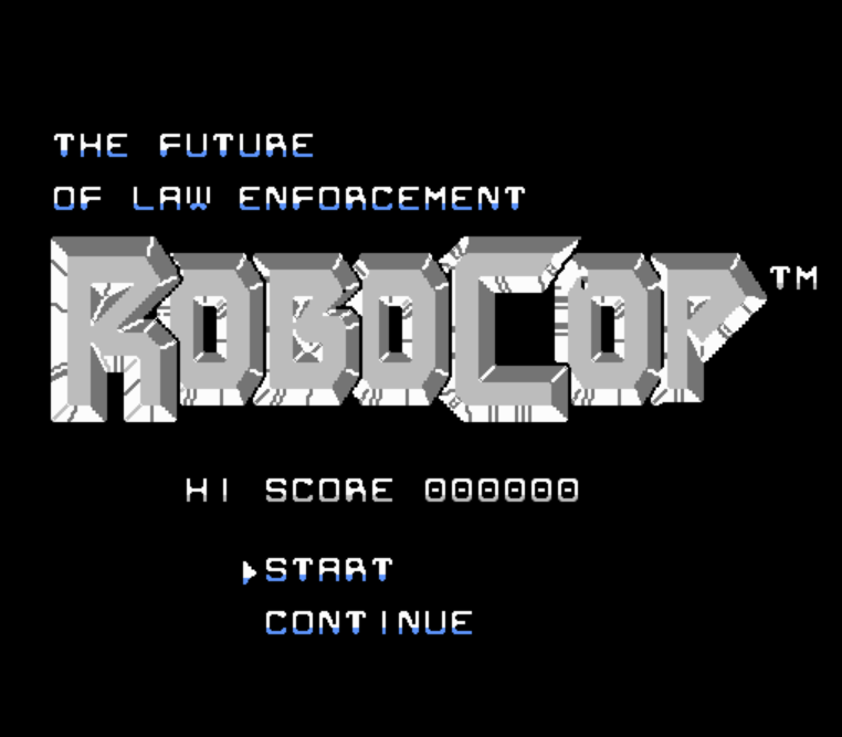  NES ROMS - RoboCop (EUROPE / 유럽판 롬파일 다운로드)
