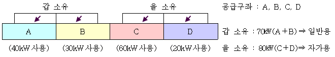 동일 소유자가 여러 공급단위를 가진 경우