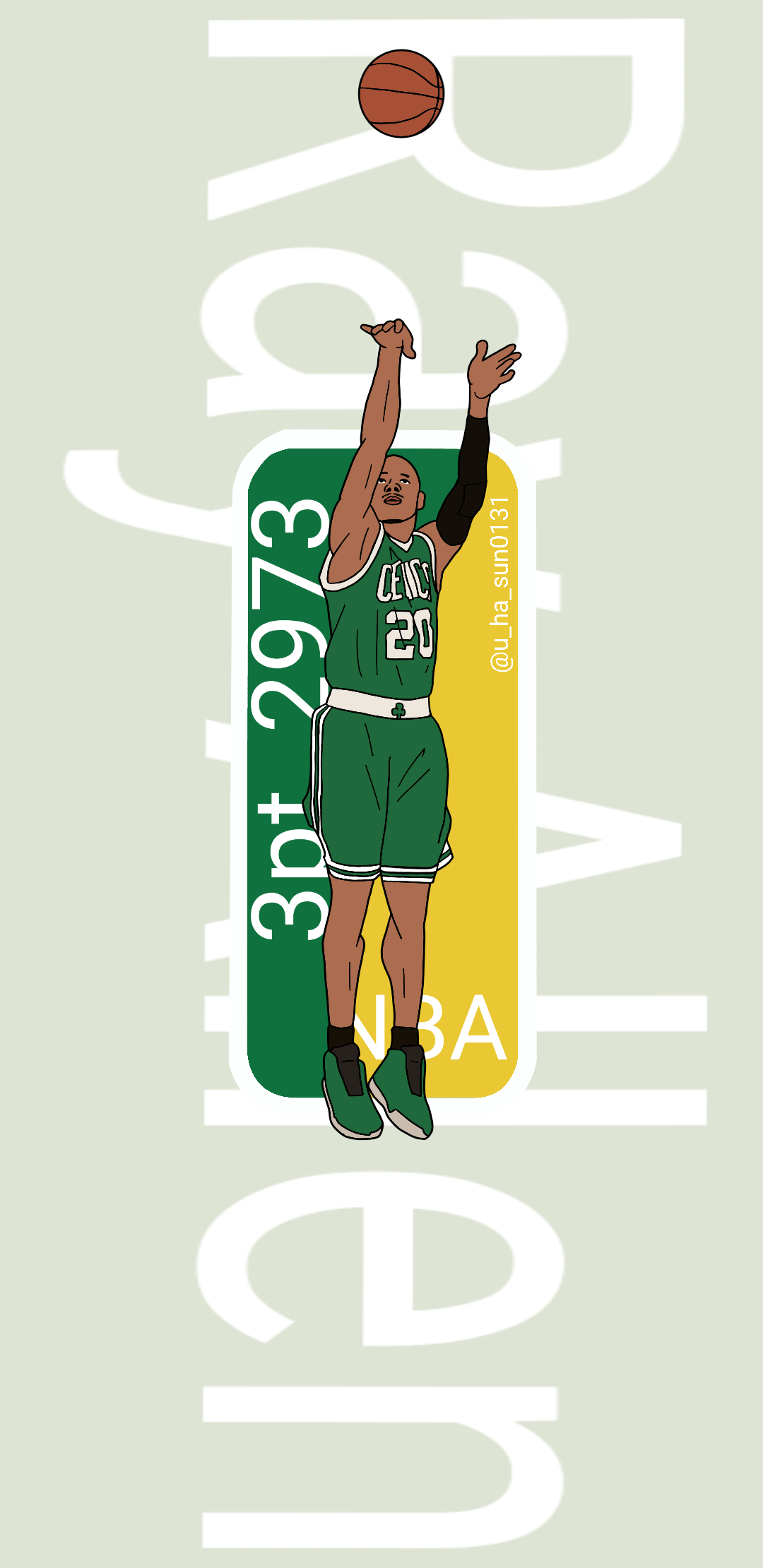  NBA 선수 배경화면 및 프로필(레이 앨런, 케빈 가넷)