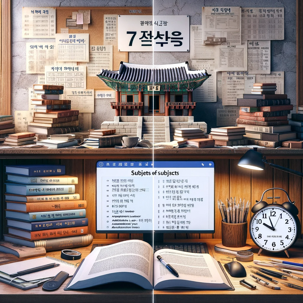  2024년 7급 공무원 시험 준비: 필수 과목 및 학습 전략 완벽 가이드
