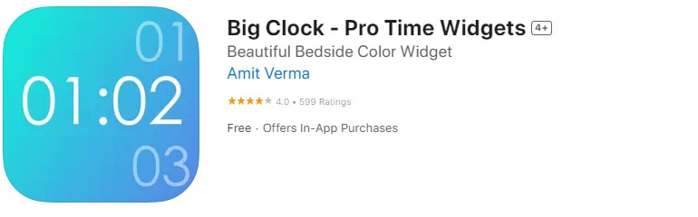 Big Clock - Pro Time Widgets