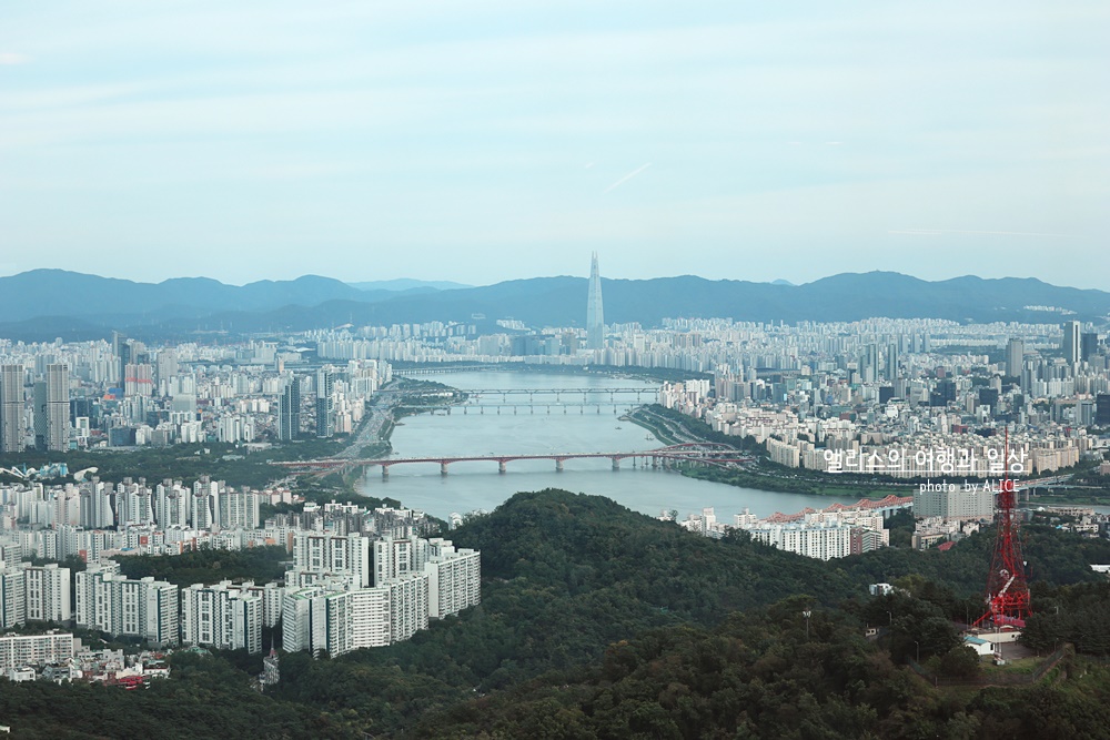 N서울타워 전망대에서 보는 서울전경, 입장권 최저가 예약방법, 대중교통(남산 순환버스) 서울 가볼만한곳