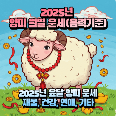 2025년 양띠운세(음력기준) 섬네일