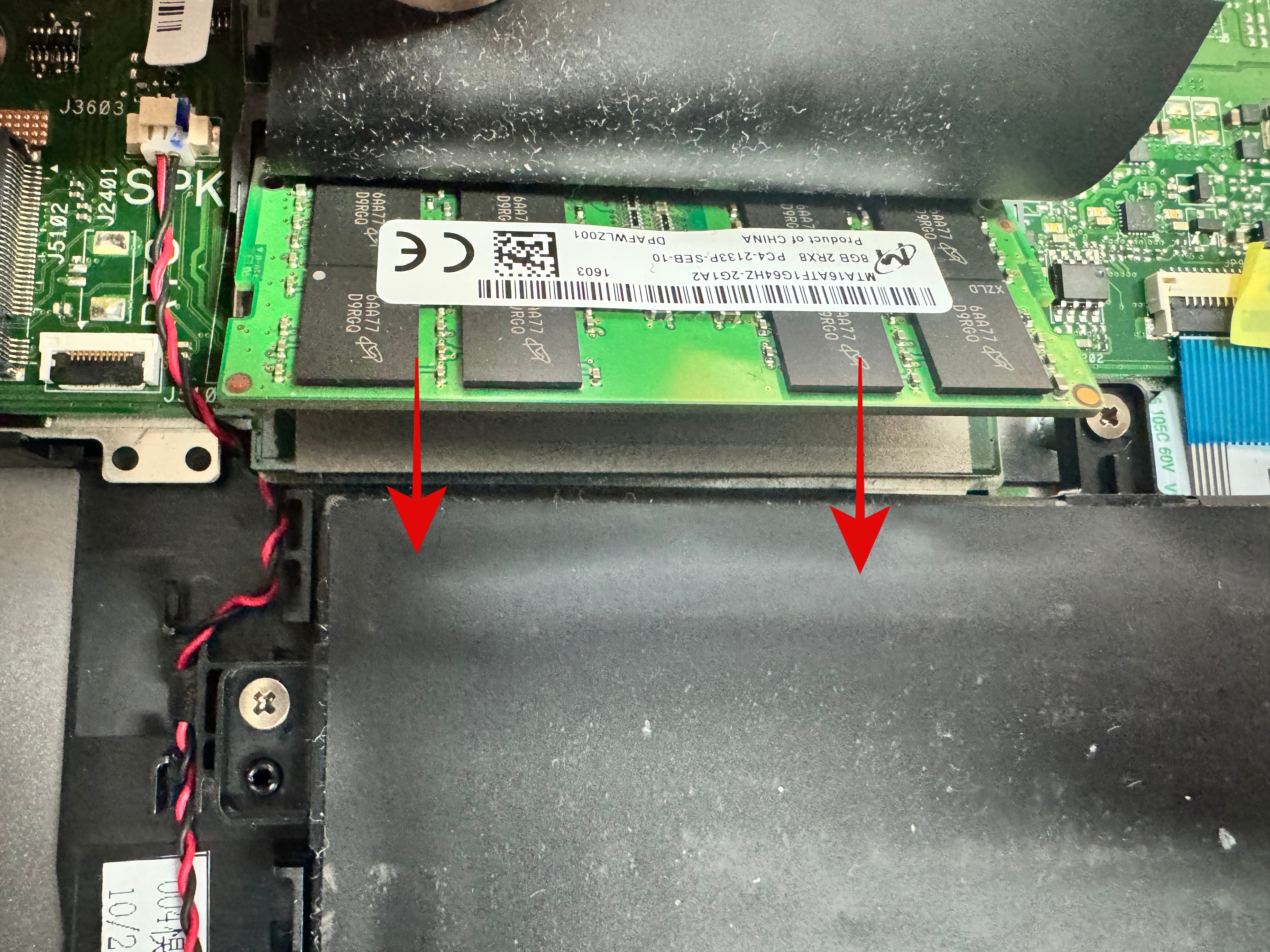 15UD780-GX56K의 램 추가 장착