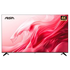 아이사 4K UHD DLED 제로베젤리스 TV, 165cm(65인치), DA6500Y, 스탠드형, 방문설치
