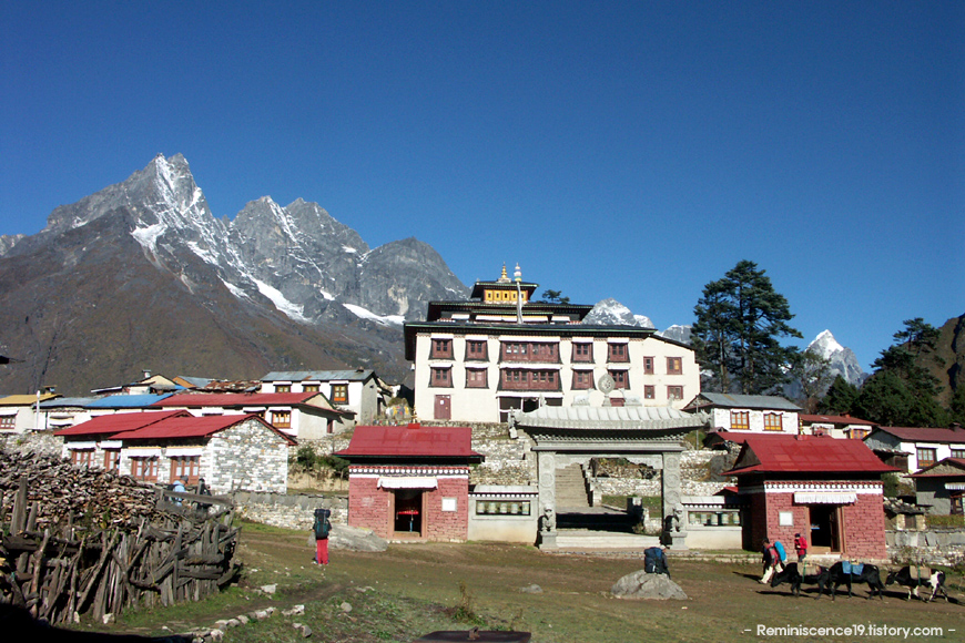 텡보체의-티베트사원