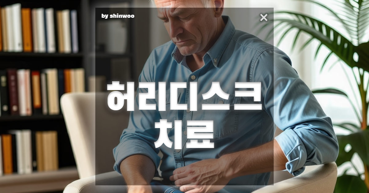 허리디스크 치료법