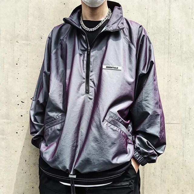  [FEAR OF GOD] 피어오브갓 리플렉티브 나일론 아노락 집업 자켓 & 나일론 팬츠
