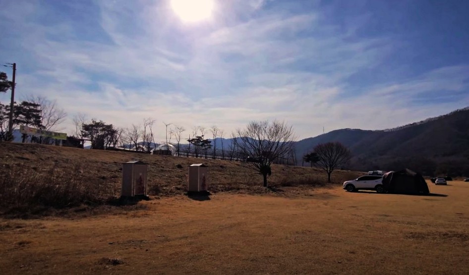  금산 차박 노지 캠핑 적벽강 오토캠핑장