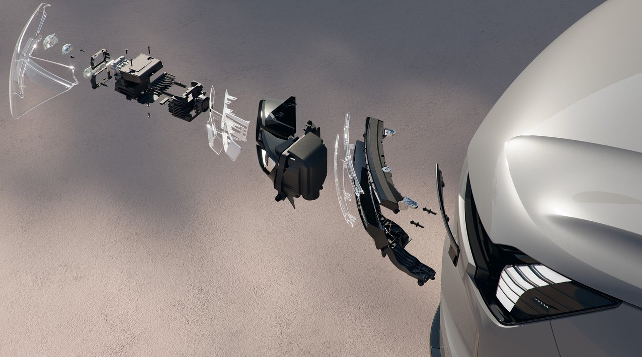 볼보 EX90에 'Sunlike LED' 새 조명 설치 6