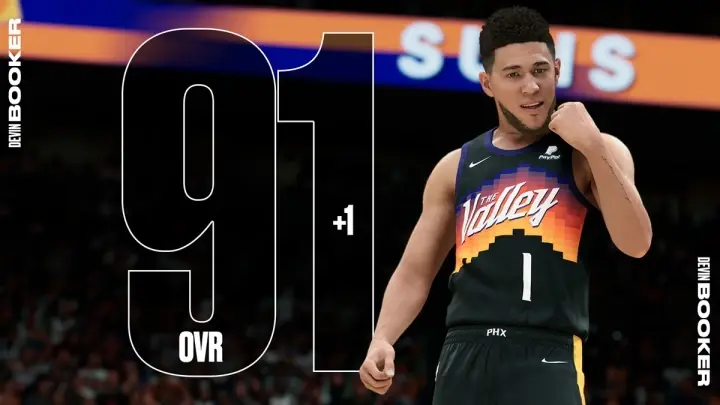  NBA 2K23 표지 선수로 지명Devin Booker