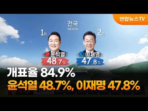  3.9 대선..."덮는 조건이다"