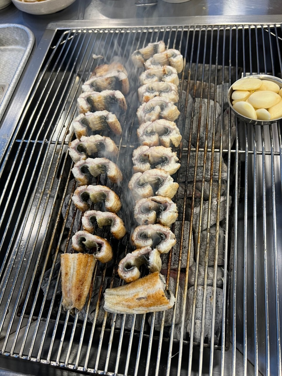  청주 명암저수지 맛집 백마강참숯민물장어