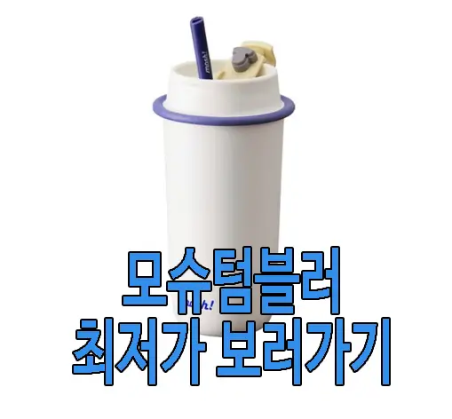 모슈 텀블러 사진