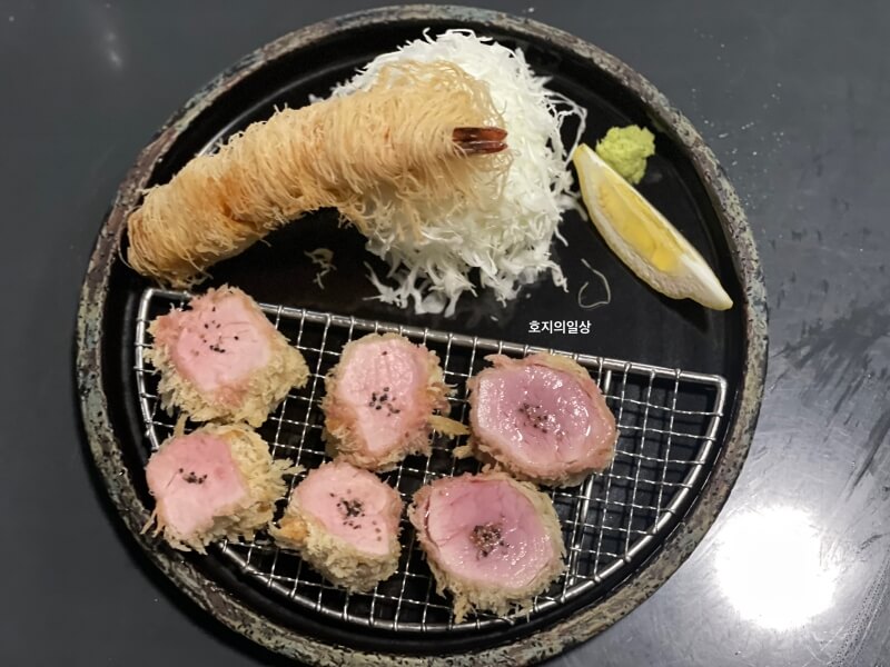 강남역 맛집 오제제 돈카츠 맛집 - 안심 돈가츠&새우