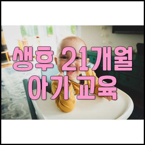  생후 21개월 아기 발달 및 육아 교육(식욕저하, 청결습관, 협상하는 법)