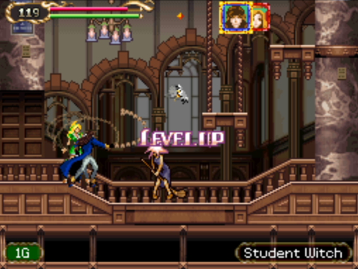  닌텐도 DS / NDS - 캐슬바니아 론도 오브 루인 개조롬 (Castlevania Rondo of Ruin Hack Version 1.1.0)