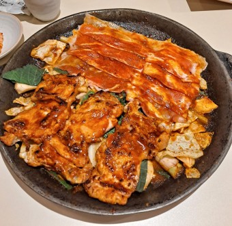 치즈닭갈비 삼겹닭갈비