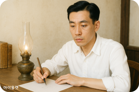 이상 시인의 생전 모습을 AI로 가상 재현