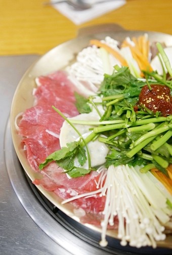 차돌 어복쟁반