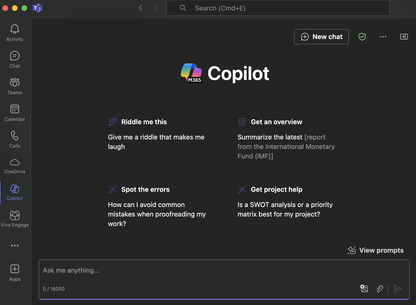 MS 팀즈 Copilot 기능 추가