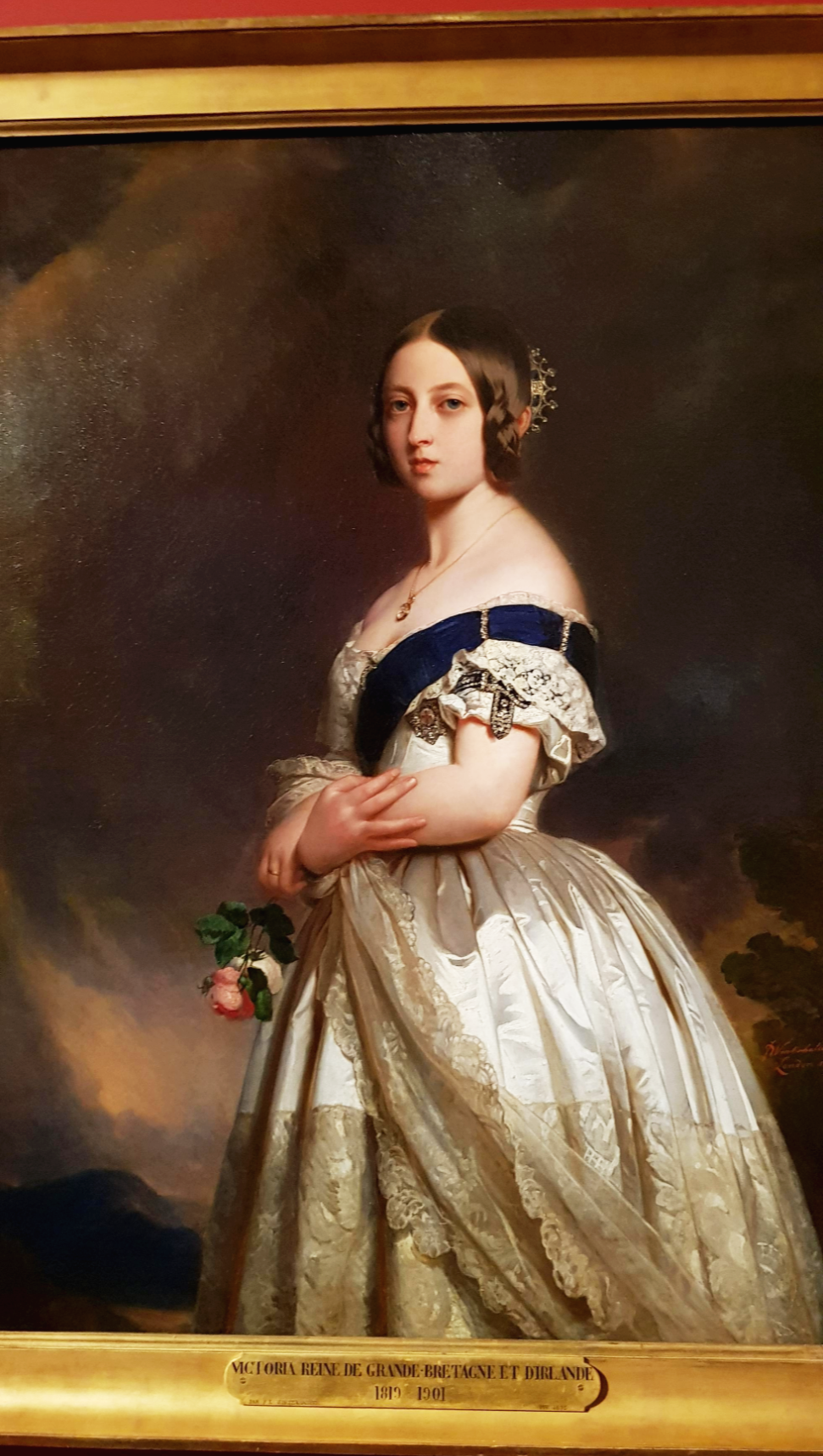 빅토리아 여왕 초상화