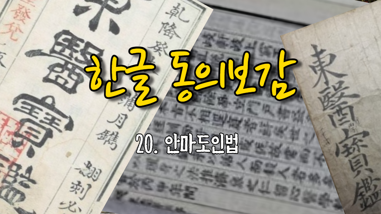  20. 안마도인법 ( 내경편 신형 )